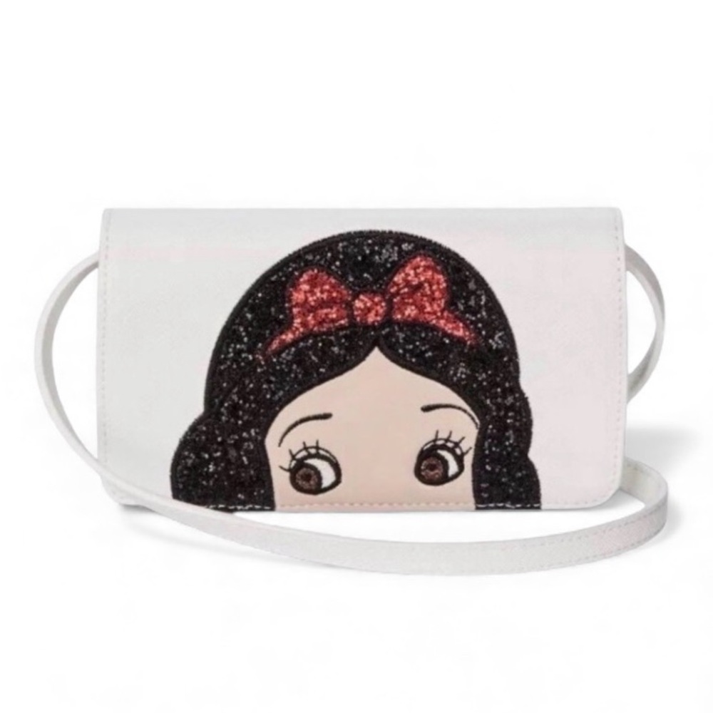 NWT DISNEY X DANIELLE NICOLE SNOW WHITE PHONE CROSSBODY WALLET